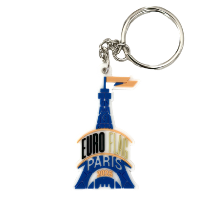 Porte-clés EuroFlag Paris 2025 – Édition Limitée