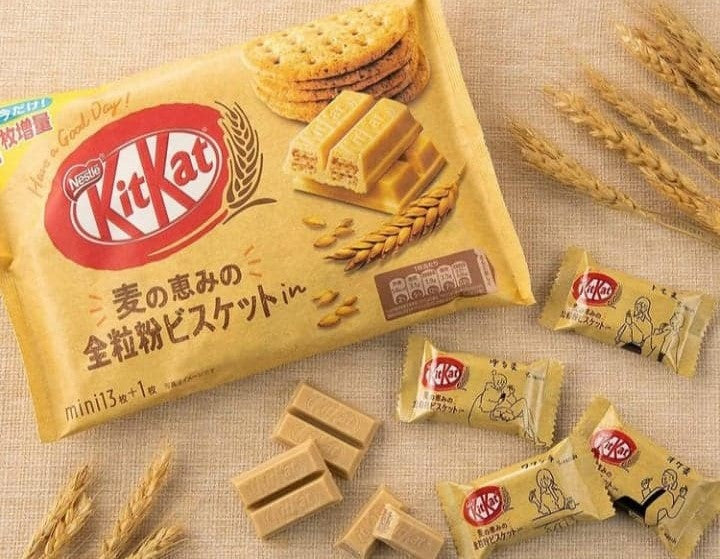 Kit Kat revient avec une nouvelle saveur biscuit déjà sortie au Japon