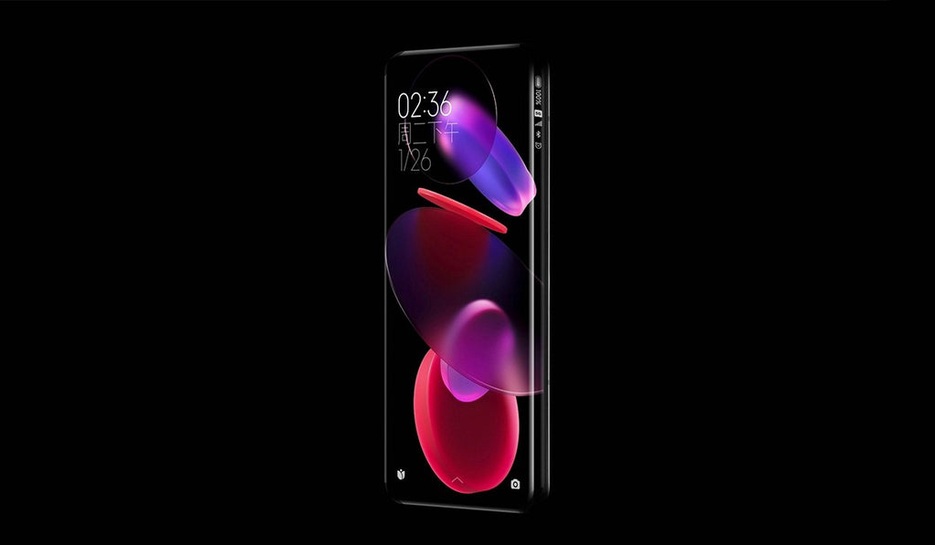 Xiaomi dévoile le nouveau concept de son dernier smartphone : un écran courbé sur toutes les bordures