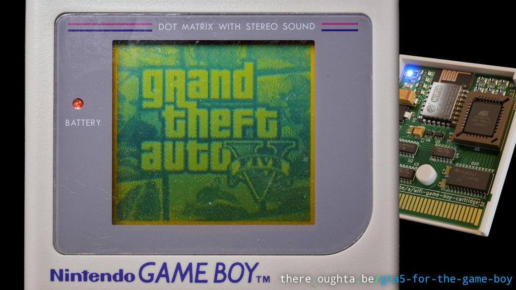 Découvrez à quoi ressemble 'GTA' sur Game Boy