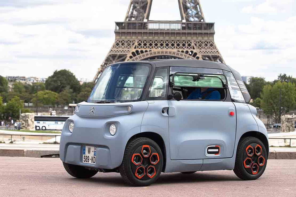 La nouvelle Citroën Ami Cargo s’engage pour les coursiers urbains