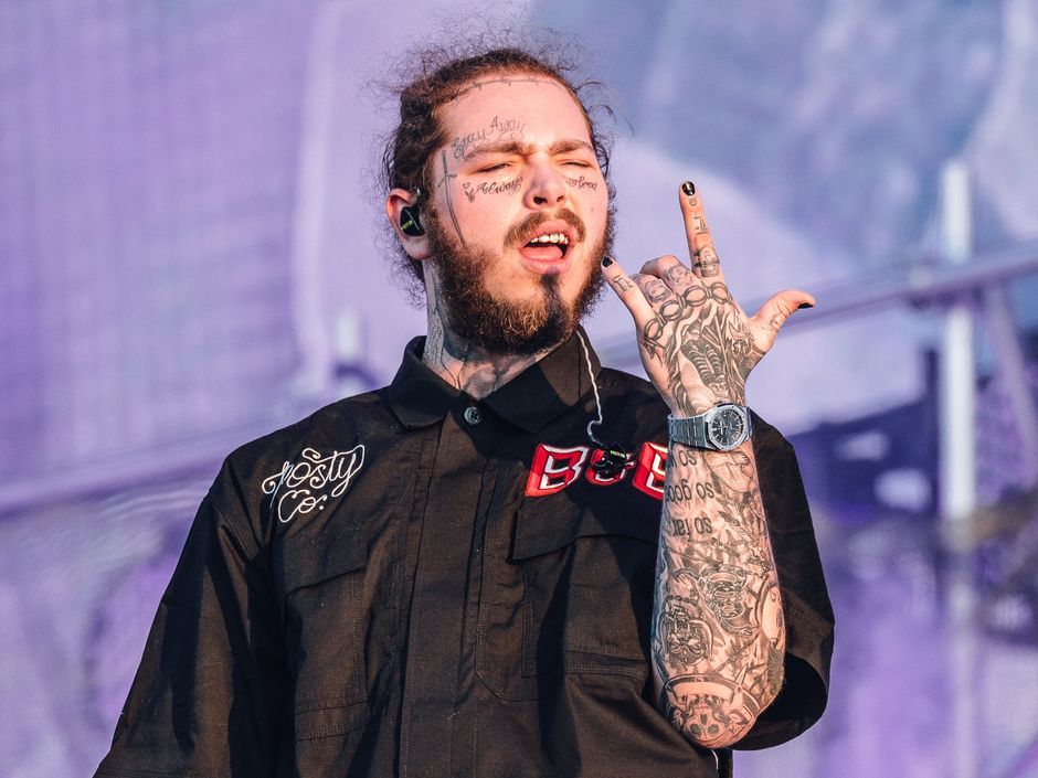 Post Malone devient le plus jeune artiste à obtenir trois singles de diamant