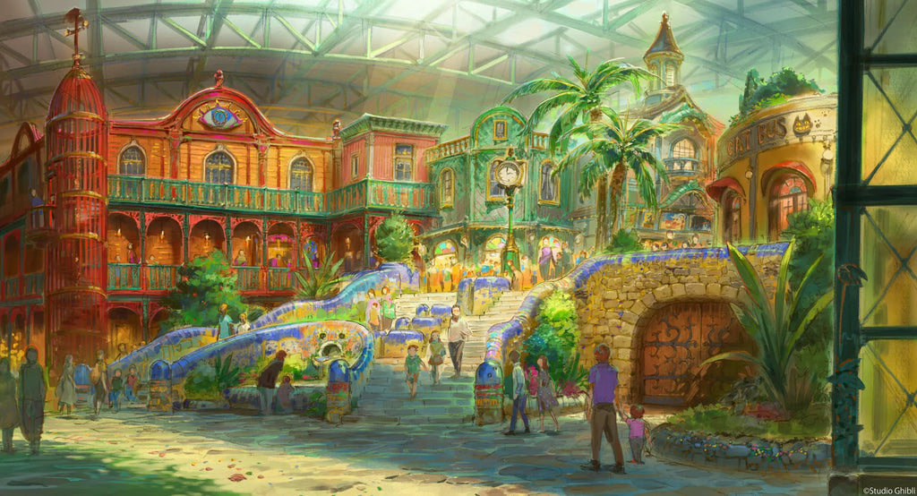 Le nouveau parc à thème Ghibli offre un aperçu de son intérieur avant son ouverture