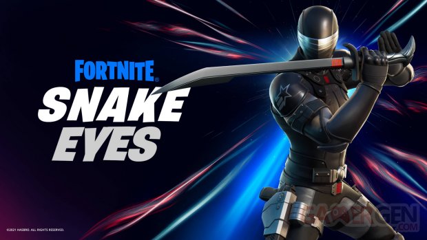 Fortnite présente le nouveau skin de Snake Eyes