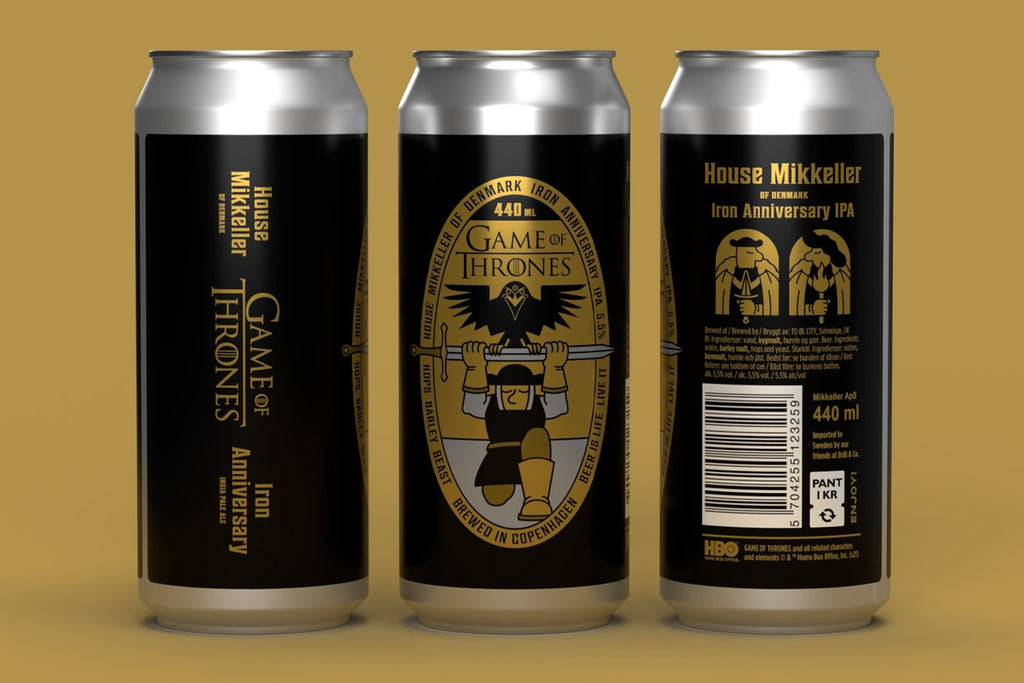 Mikkeller lance une bière ‘Game of Thrones’ pour célébrer les 10 ans de la série