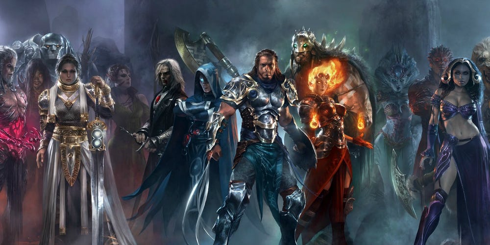Le jeu Magic : The Gathering va collaborer avec Fortnite, Street Fighter, Le Seigneur des Anneaux et Warhammer 40000