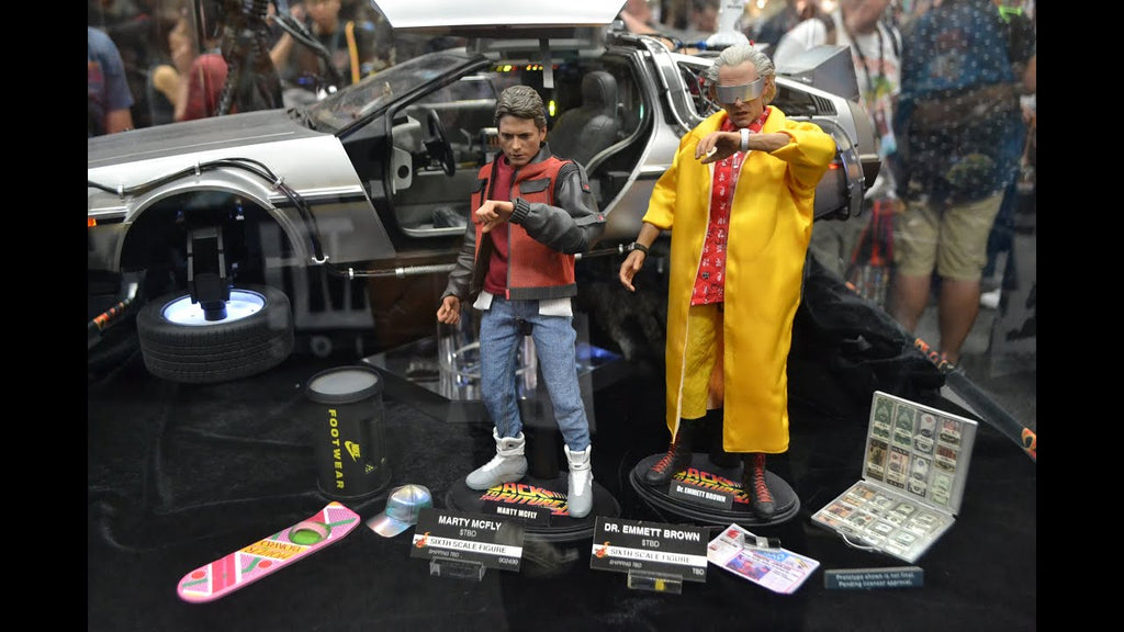 Marty McFly et Doc Brown arrivent chez Hot Toys