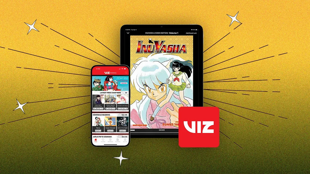 Il est désormais possible de lire instantanément les mangas les plus populaires en anglais grâce à la nouvelle application de VIZ Media