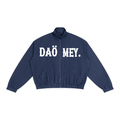 Veste de Survêtement Rayée Zippée Bleue | Daömey Lifestyle