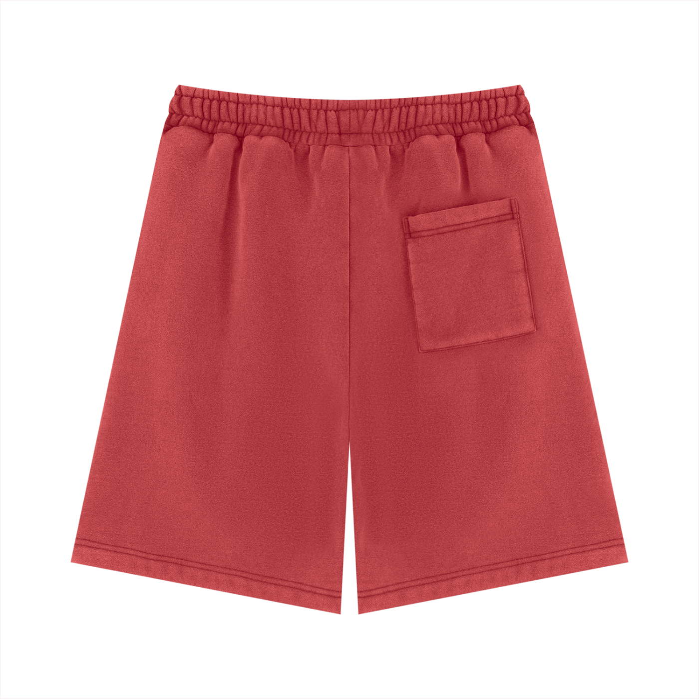 Short Vintage Délavé Gwada Boys Rouge