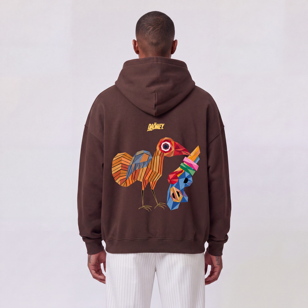 Hoodie Zippé Café King Kpengla