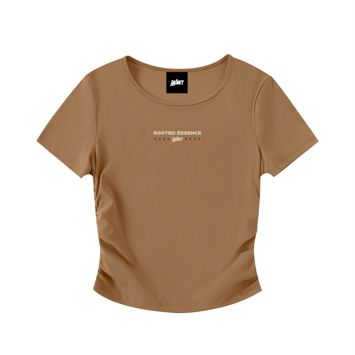 Crop Top Mocha Rooted Essence | DAÖMEY Basics