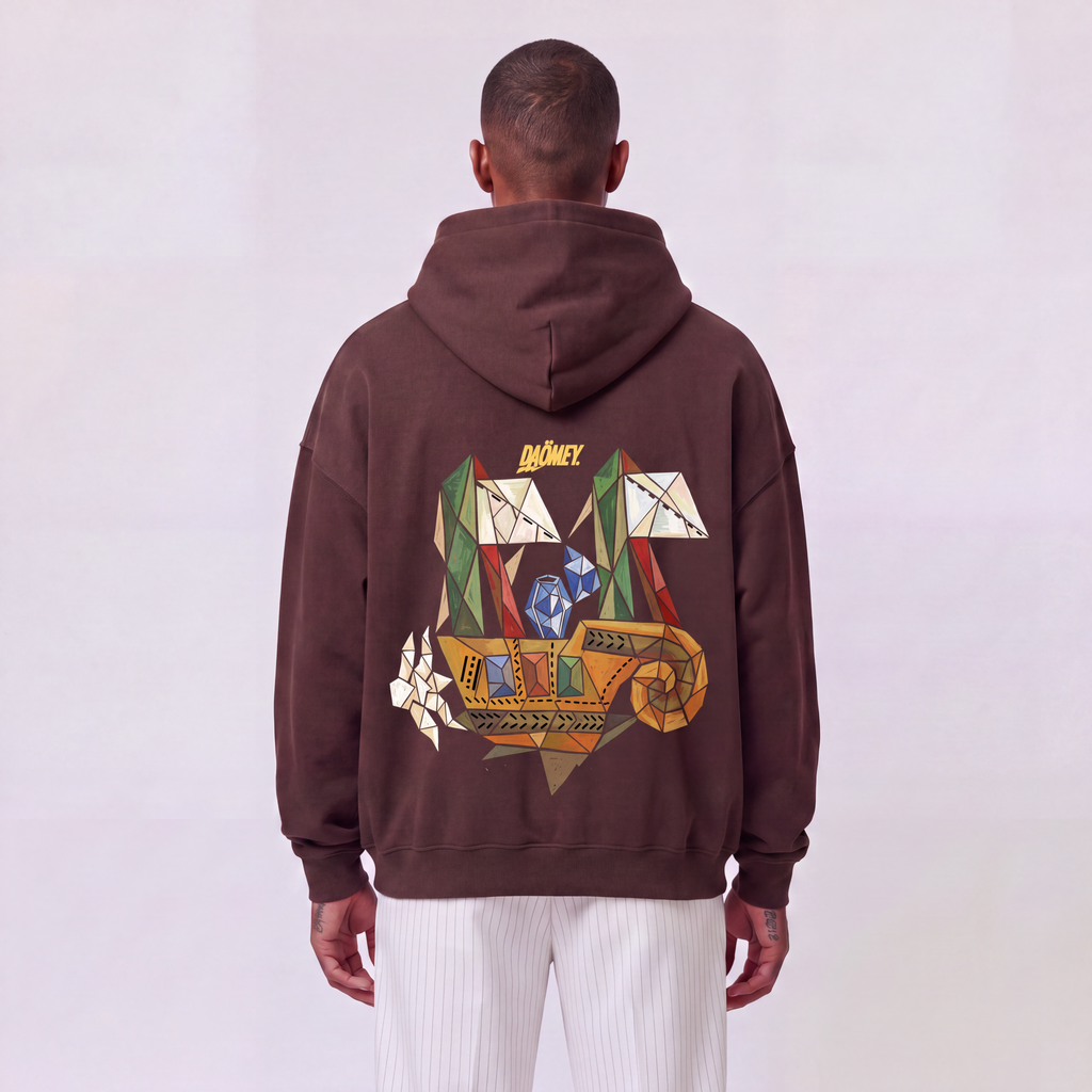 Hoodie Zippé Café King Agadja