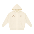 Hoodie Zippé Abricot King Agoli