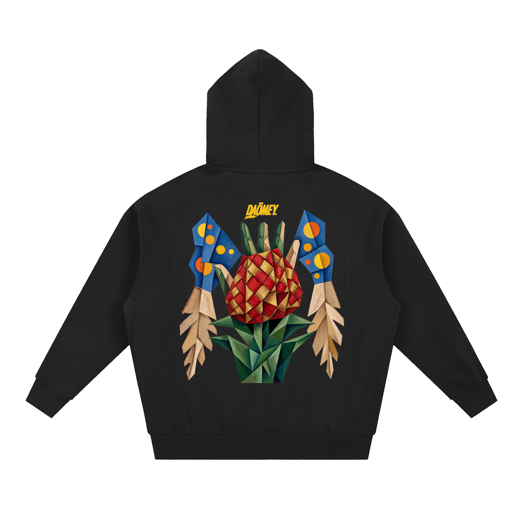 Hoodie Zippé Noir King  Agonglo