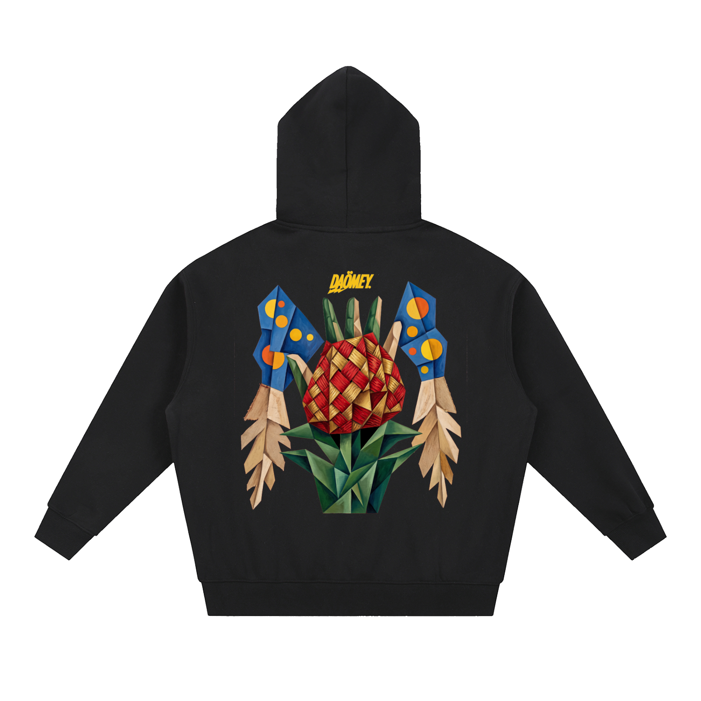 Hoodie Zippé Noir King  Agonglo