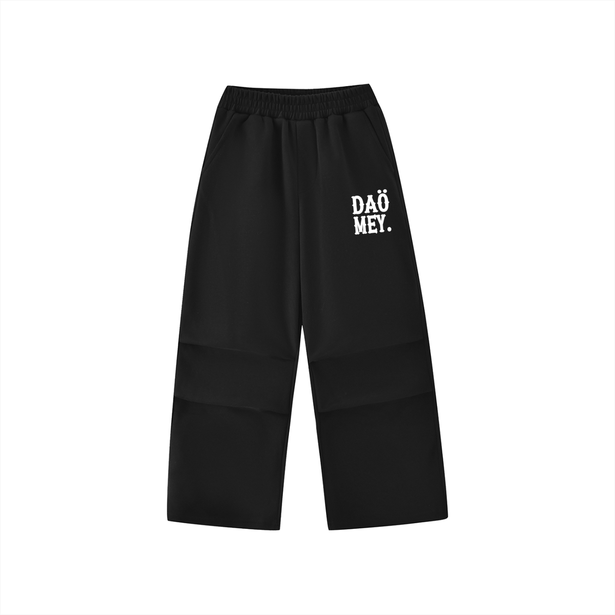 Pantalon de Jogging Enfant Coupe Droite Noir