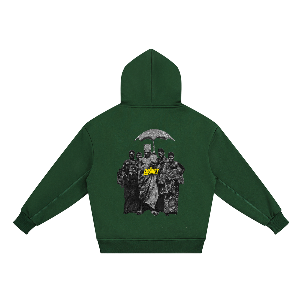 Hoodie From Benin To The World Vert Enfant