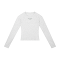 T-shirt Slim Manches Longues Femme | DAÖMEY Basics