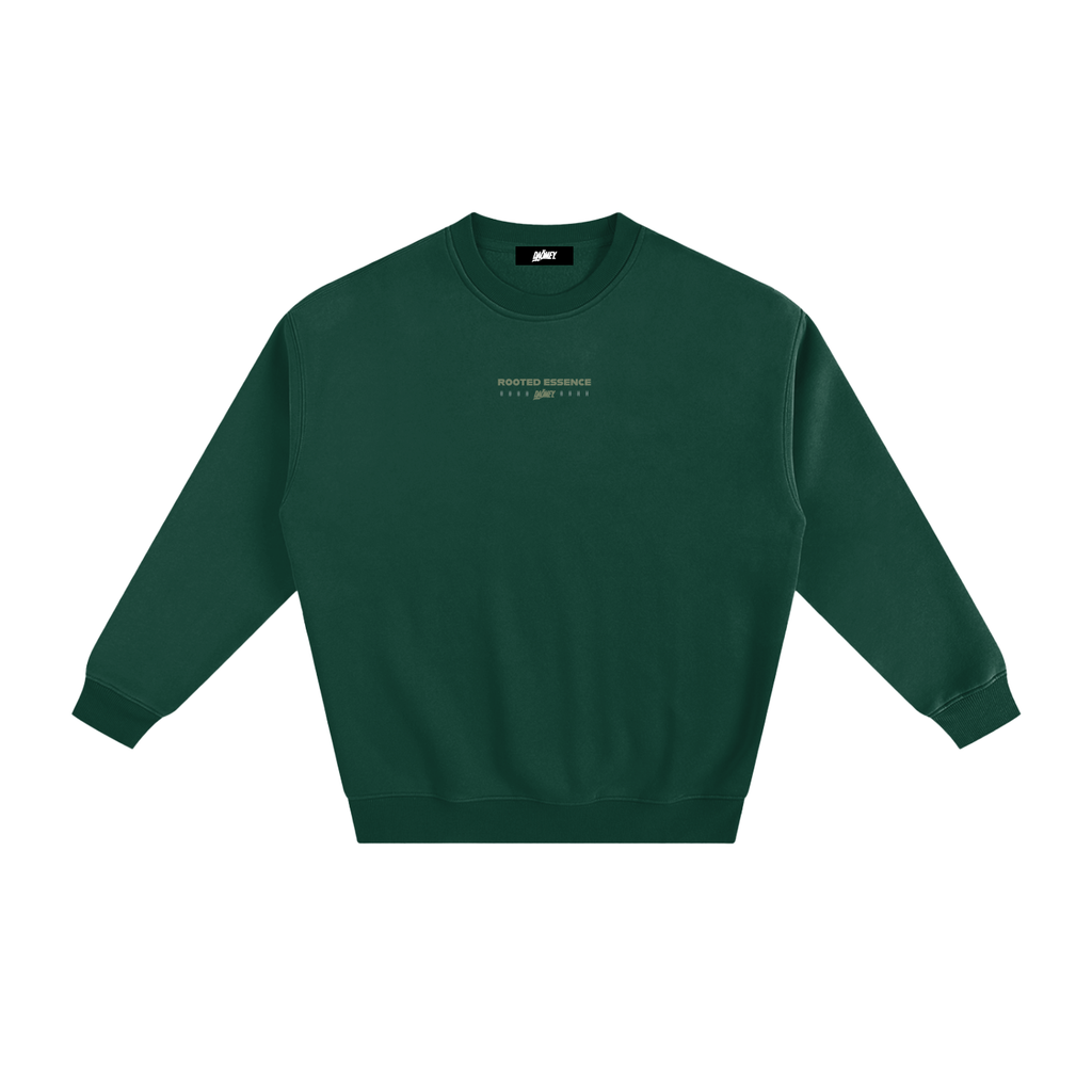 Sweatshirt Vert Rooted Essence | DAÖMEY Basics
