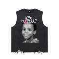 T-shirts Sans Manches Noir | Little Giant