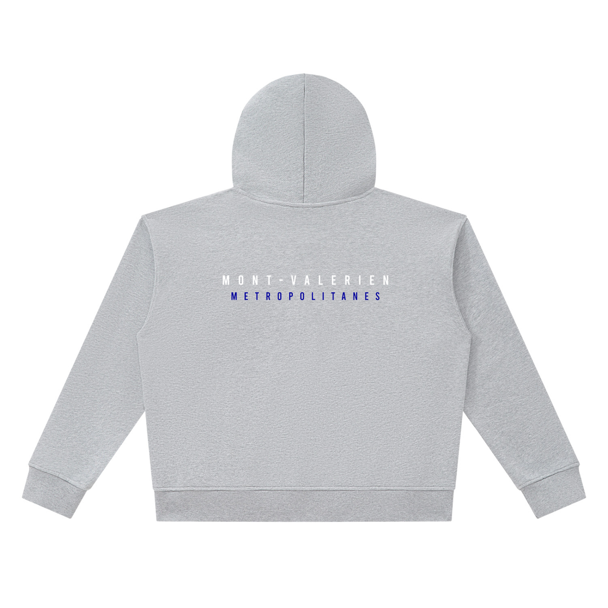Hoodie Zippé Gris Mont-Valérien | DAÖMEY Lifestyle