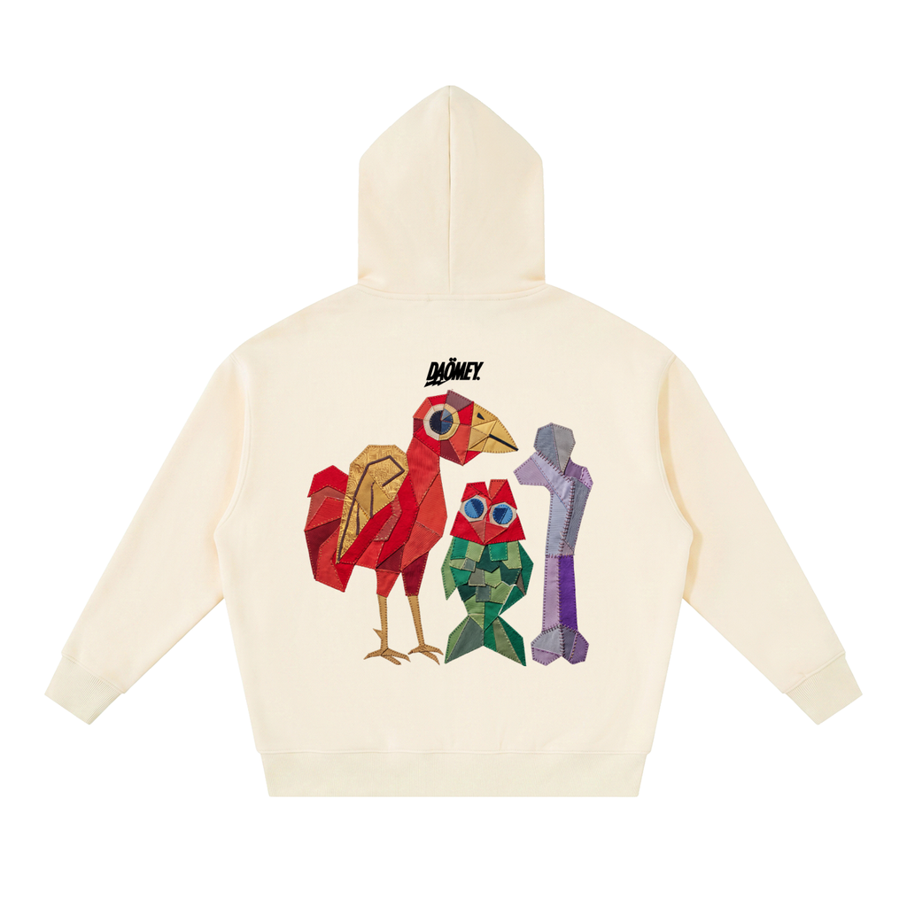 Hoodie Zippé Abricot King Gagni