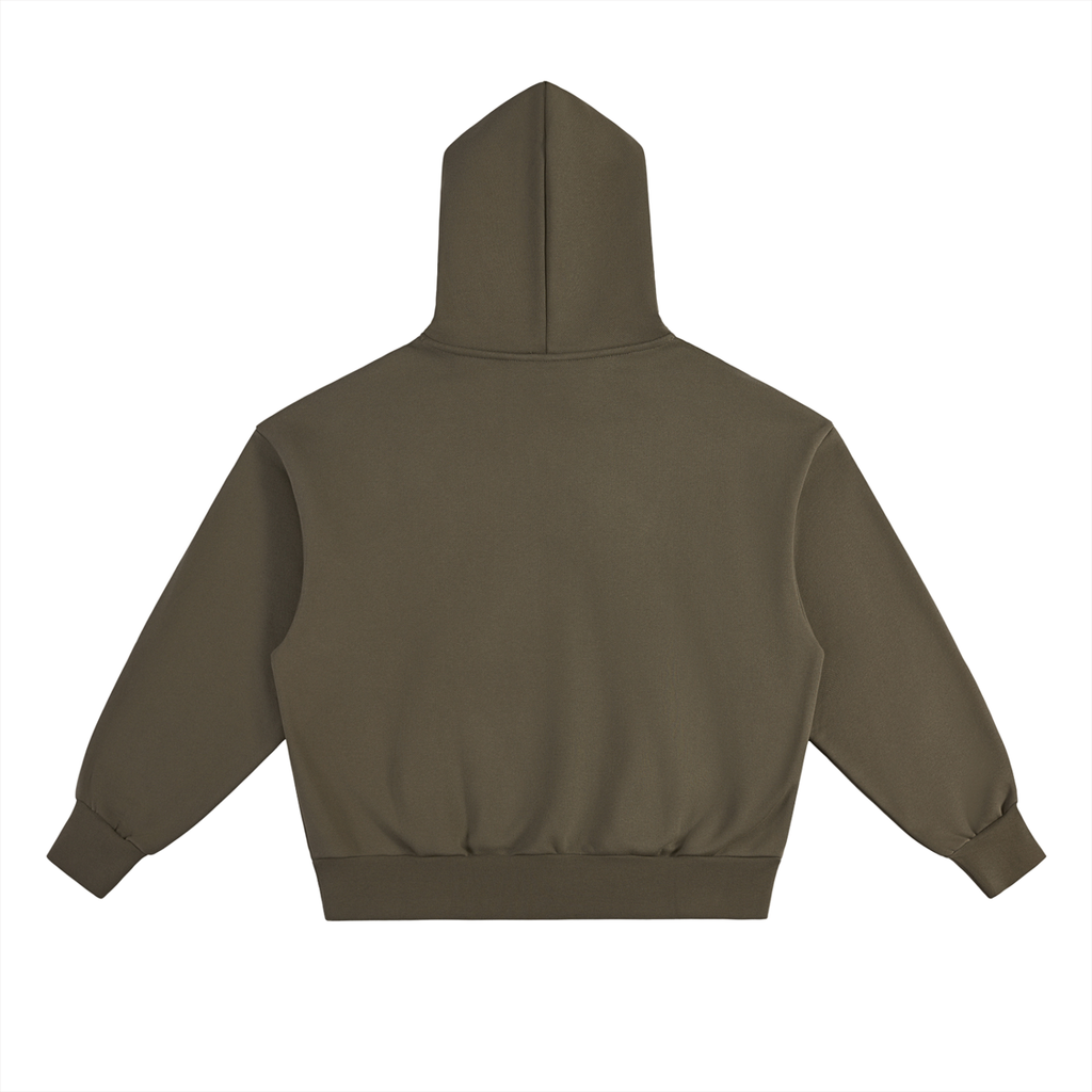 Hoodie Rooted Essence Olive| DAÖMEY Basics