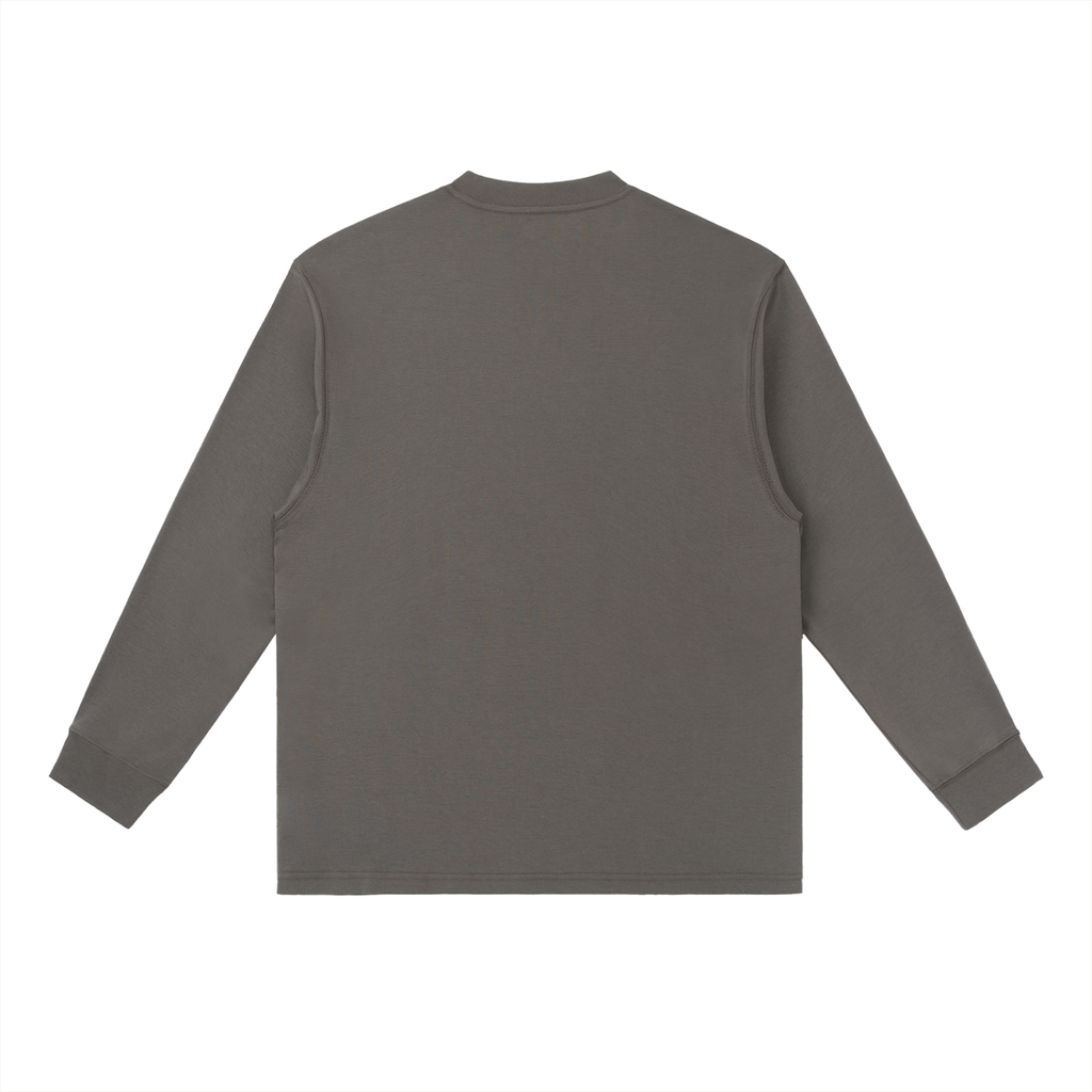T-shirt Manches Longues Noir Rooted Essence | DAÖMEY Basics