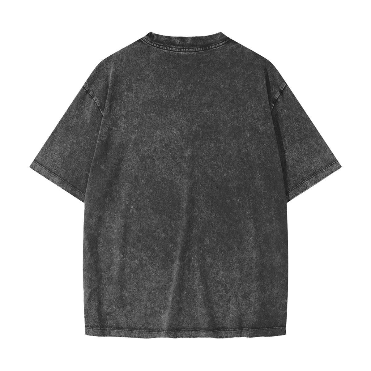 T-shirt Délavé Noir Mont-Valérien | DAÖMEY Lifestyle