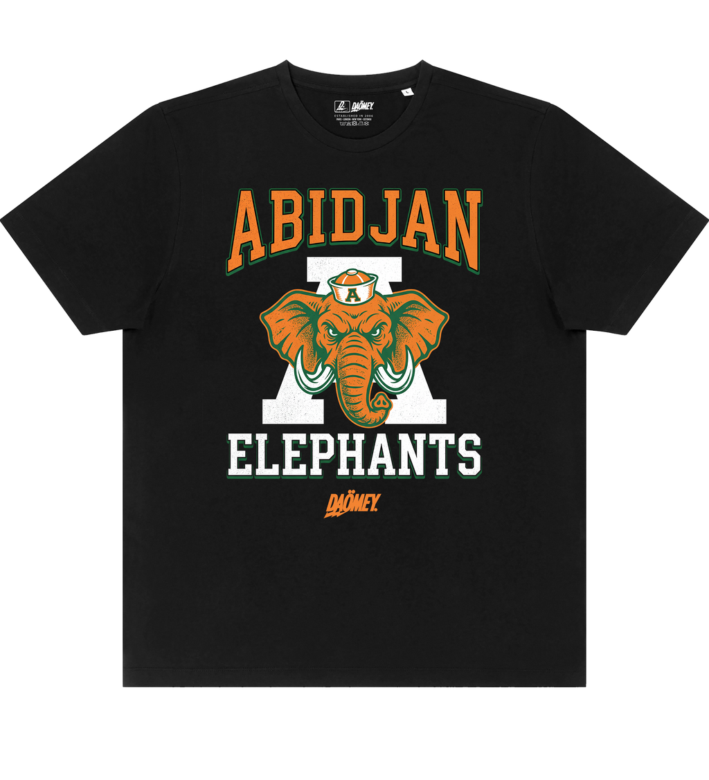 T-shirt Abidjan Elephants | Daömey African College Series