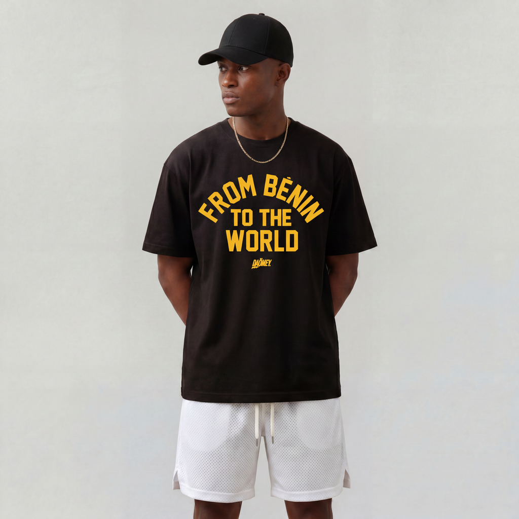 T-shirt From Benin To The World DAÖMEY | T-shirt Streetwear - DAÖMEY 