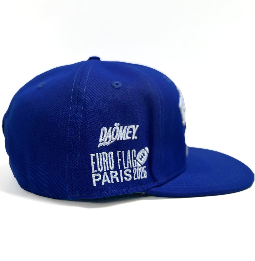 Snapback EURO FLAG Paris 2025 — Édition Limitée by Daömey - DAÖMEY 