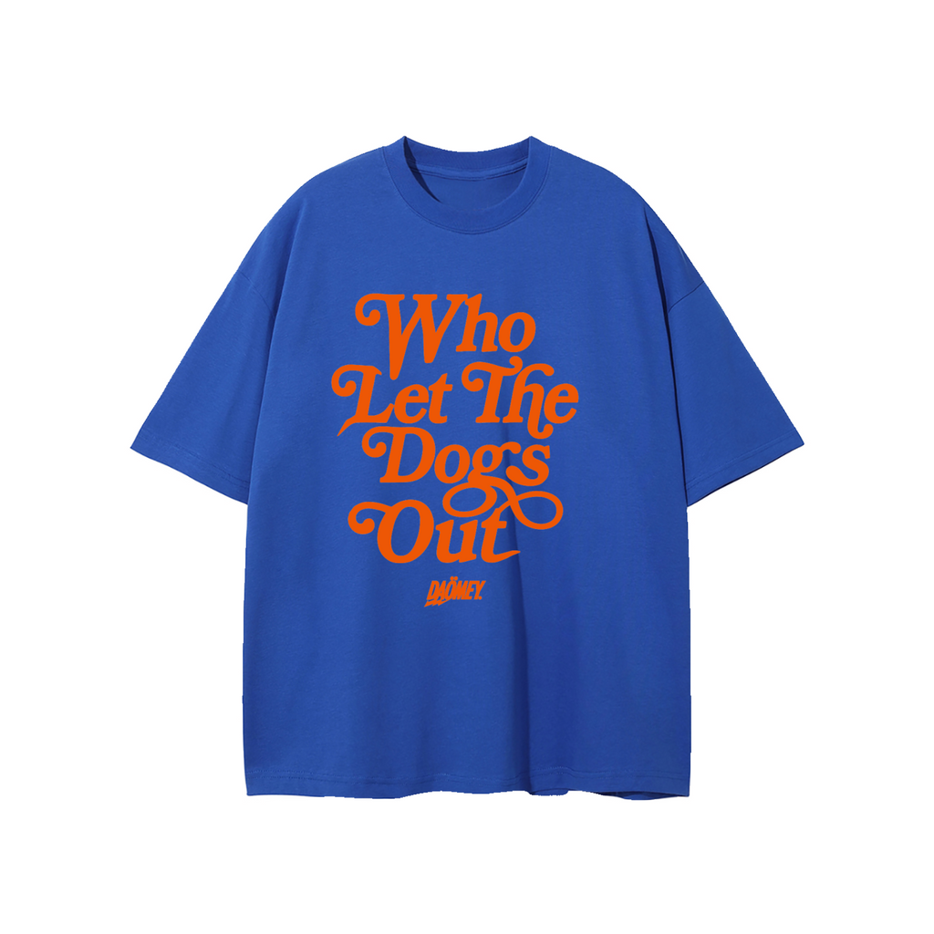 DAÖMEY Who Let The Dogs Out | T-shirt Basketball Streetwear