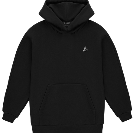Hoodie Daömey Bolt logo Noir