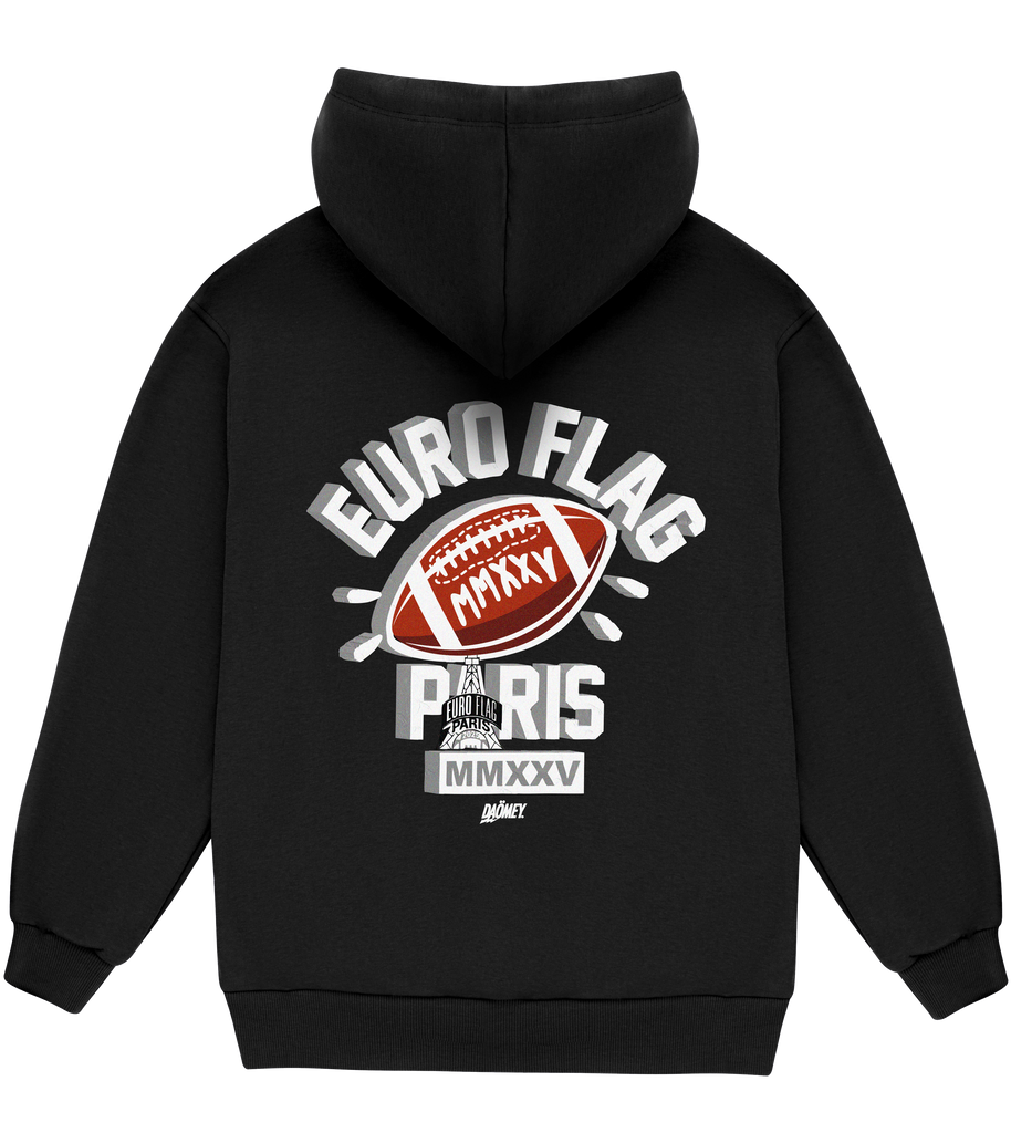 Hoodie EuroFlag Paris 2025 – Édition Limitée by Daömey - DAÖMEY 