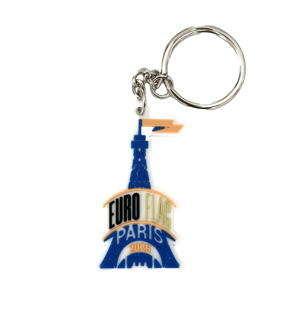 Porte-clés EuroFlag Paris 2025 – Édition Limitée - DAÖMEY 
