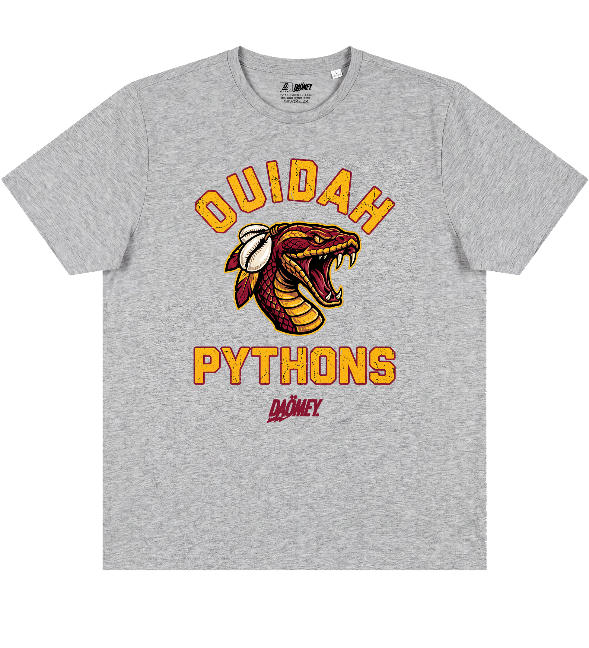 T-shirt Ouidah Pythons | Daömey African College Series