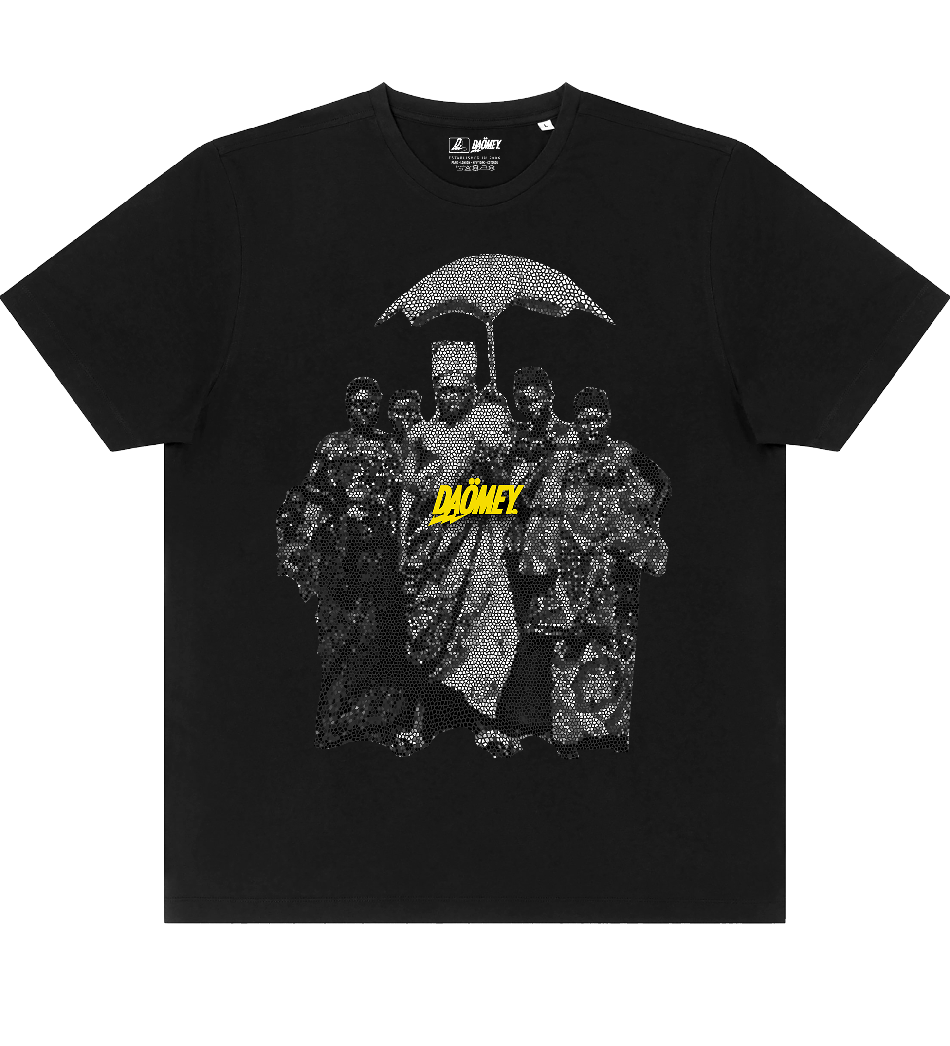 T-shirt Noir King Of The Pitch DAÖMEY | T-shirt  Streetwear - DAÖMEY 