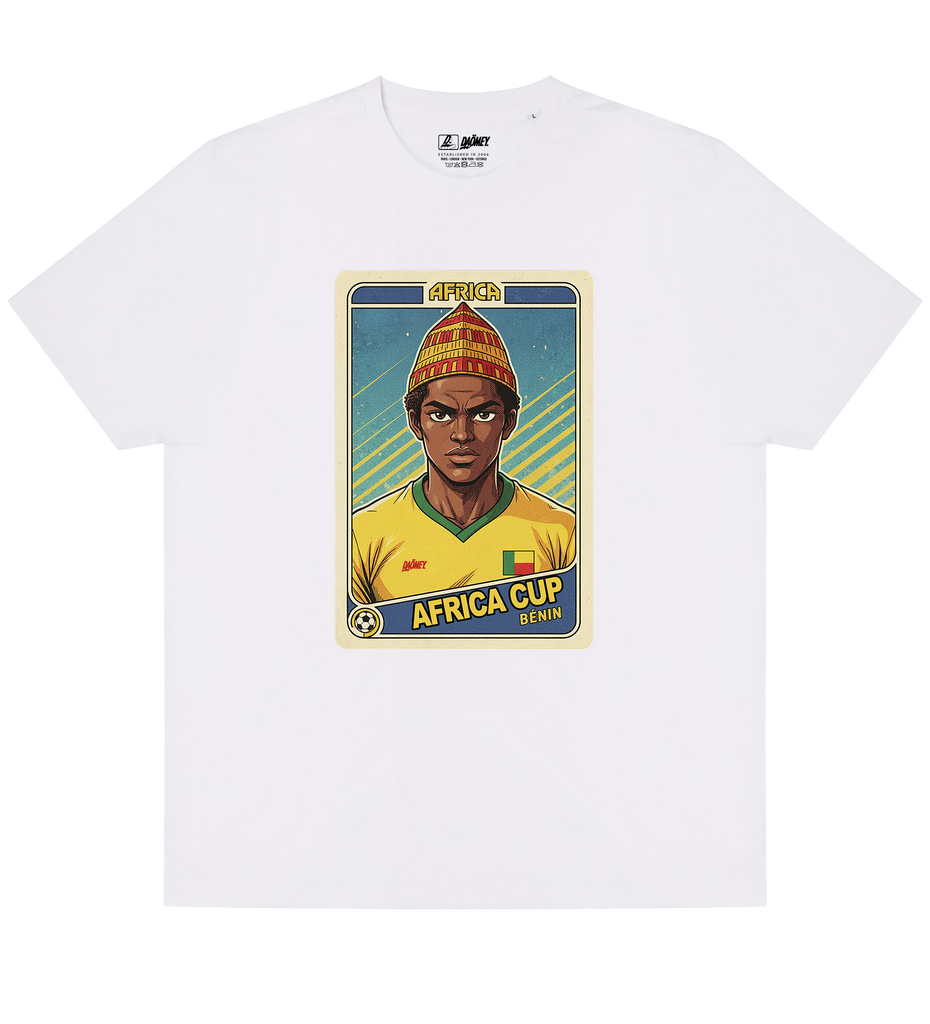 T-shirt Benin Africa Cup Blanc