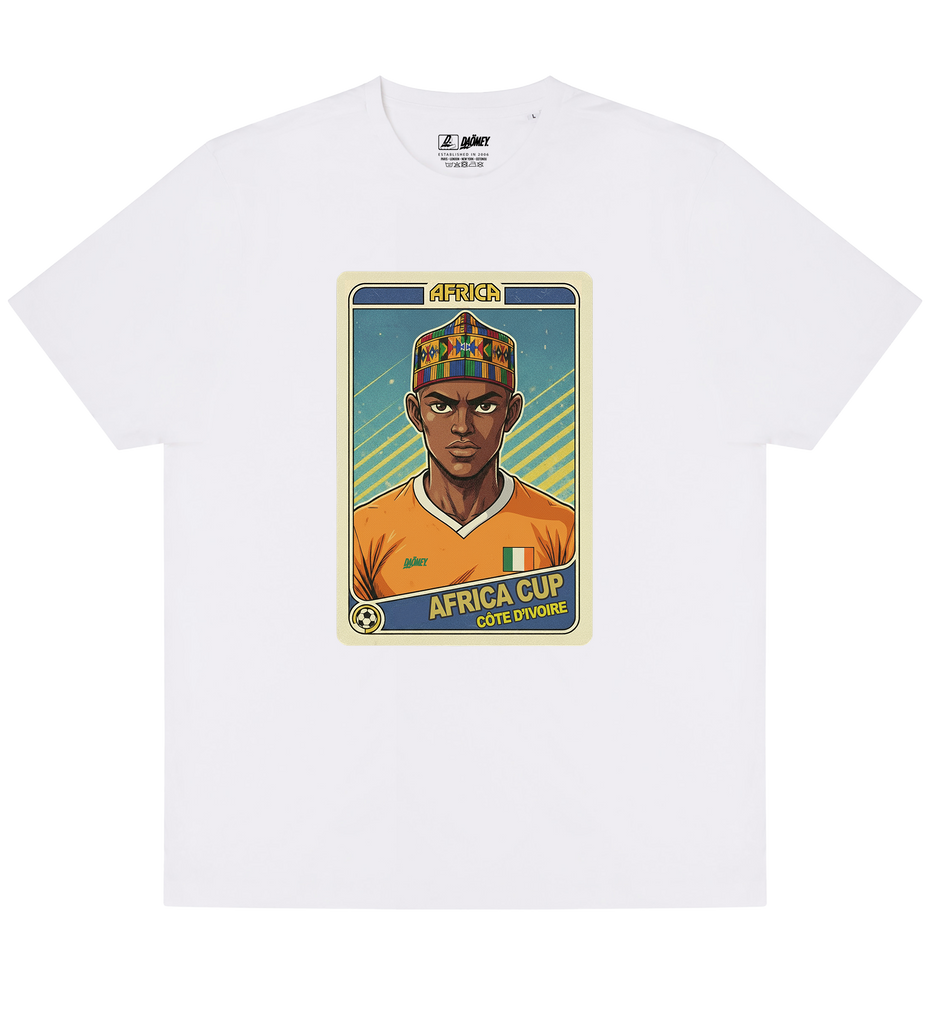 T-shirt Côte d'Ivoire Africa Cup Blanc