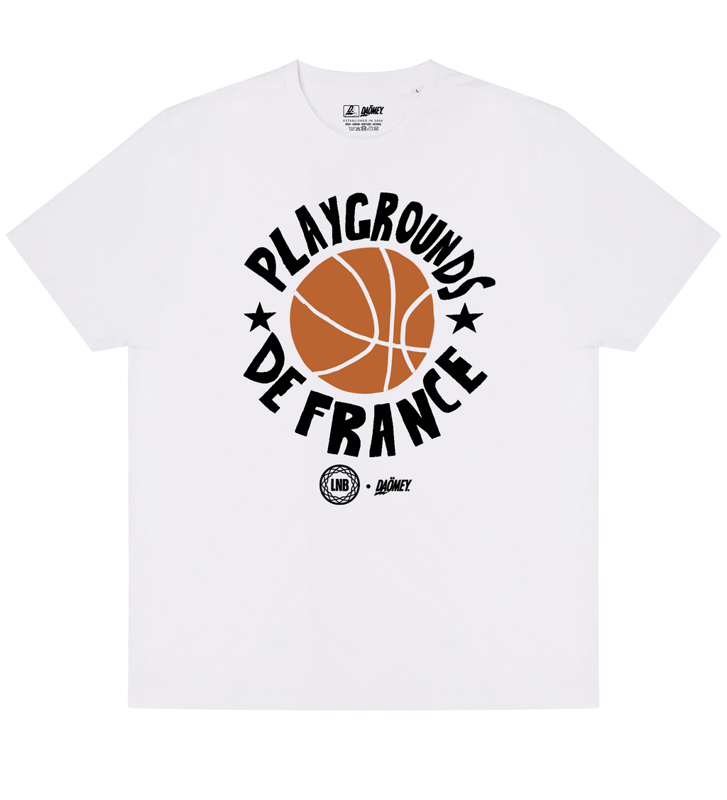 T-shirt Playgrounds de France  | Betclic Elite x Daömey - DAÖMEY 