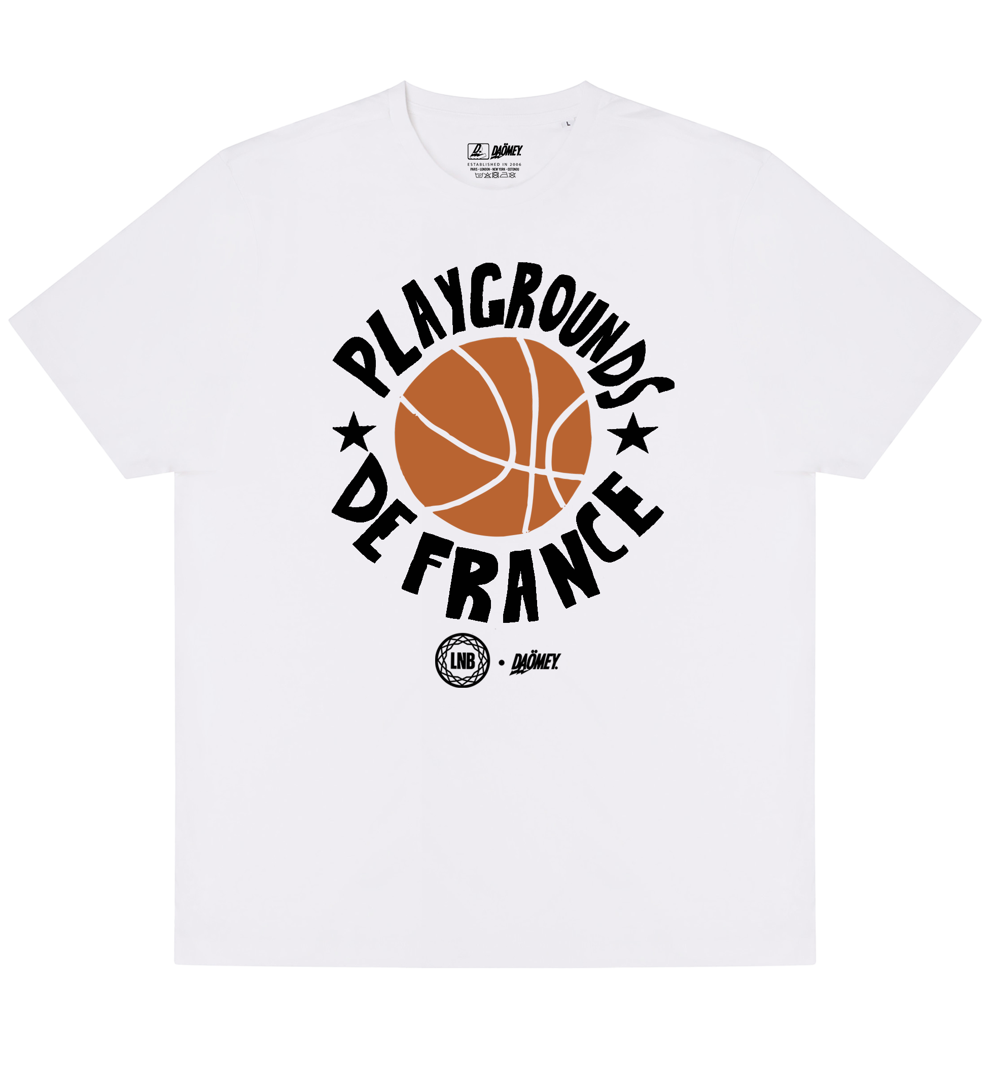 T-shirt Playgrounds de France  | Betclic Elite x Daömey - DAÖMEY 
