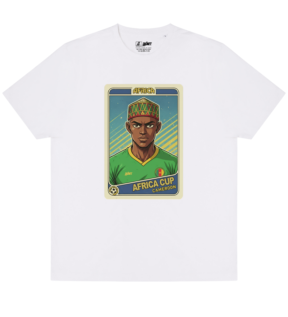 T-shirt Cameroun Blanc