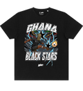 T-shirt Noir Ghana World Cup 2026 DAÖMEY | T-shirt Football Streetwear - DAÖMEY 