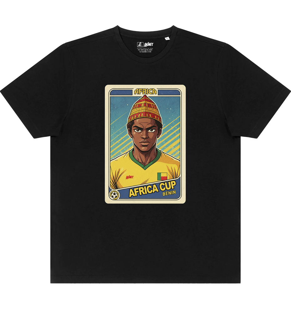 T-shirt Benin Africa Cup Noir
