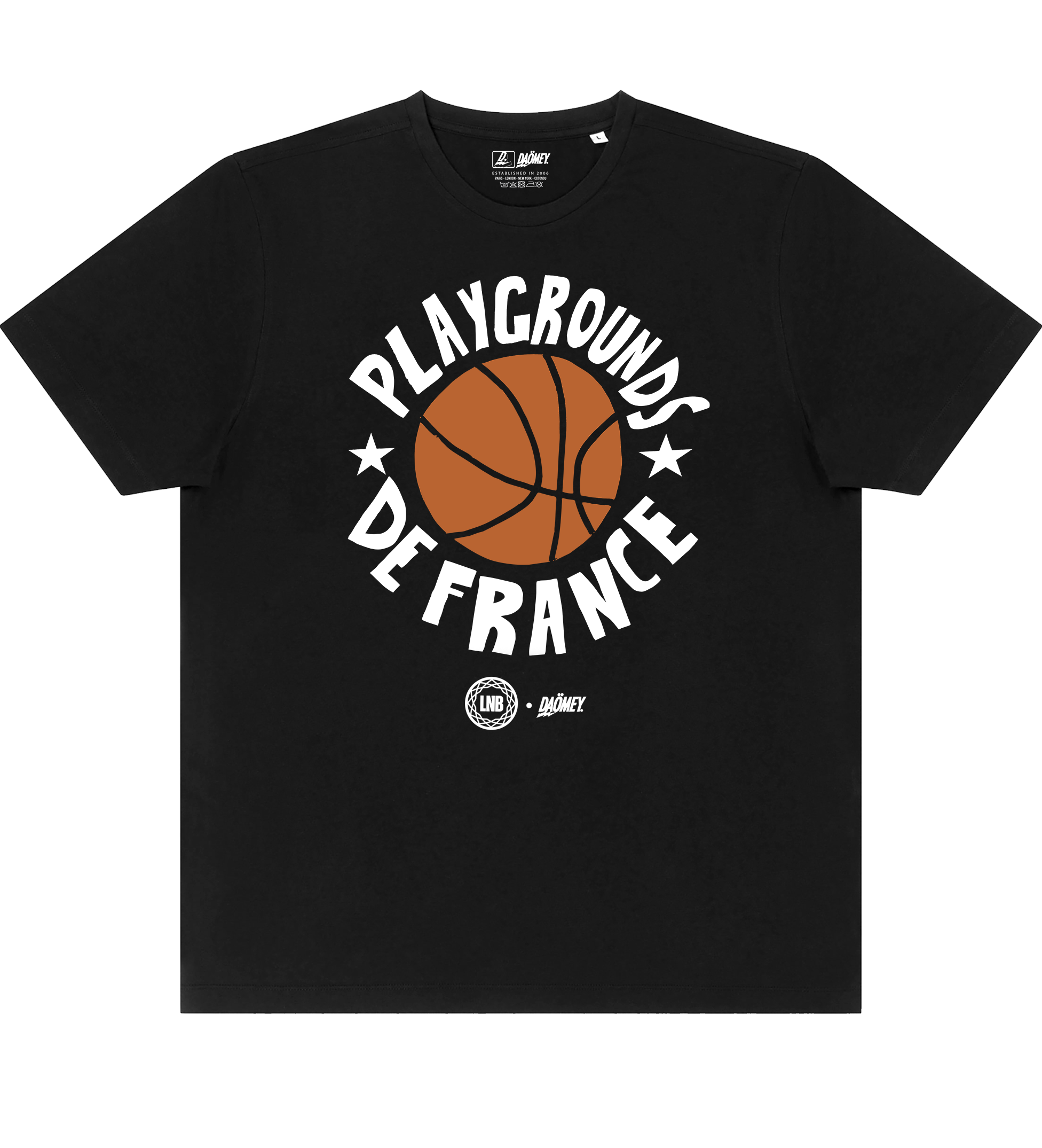 T-shirt Playgrounds de France  | Betclic Elite x Daömey - DAÖMEY 