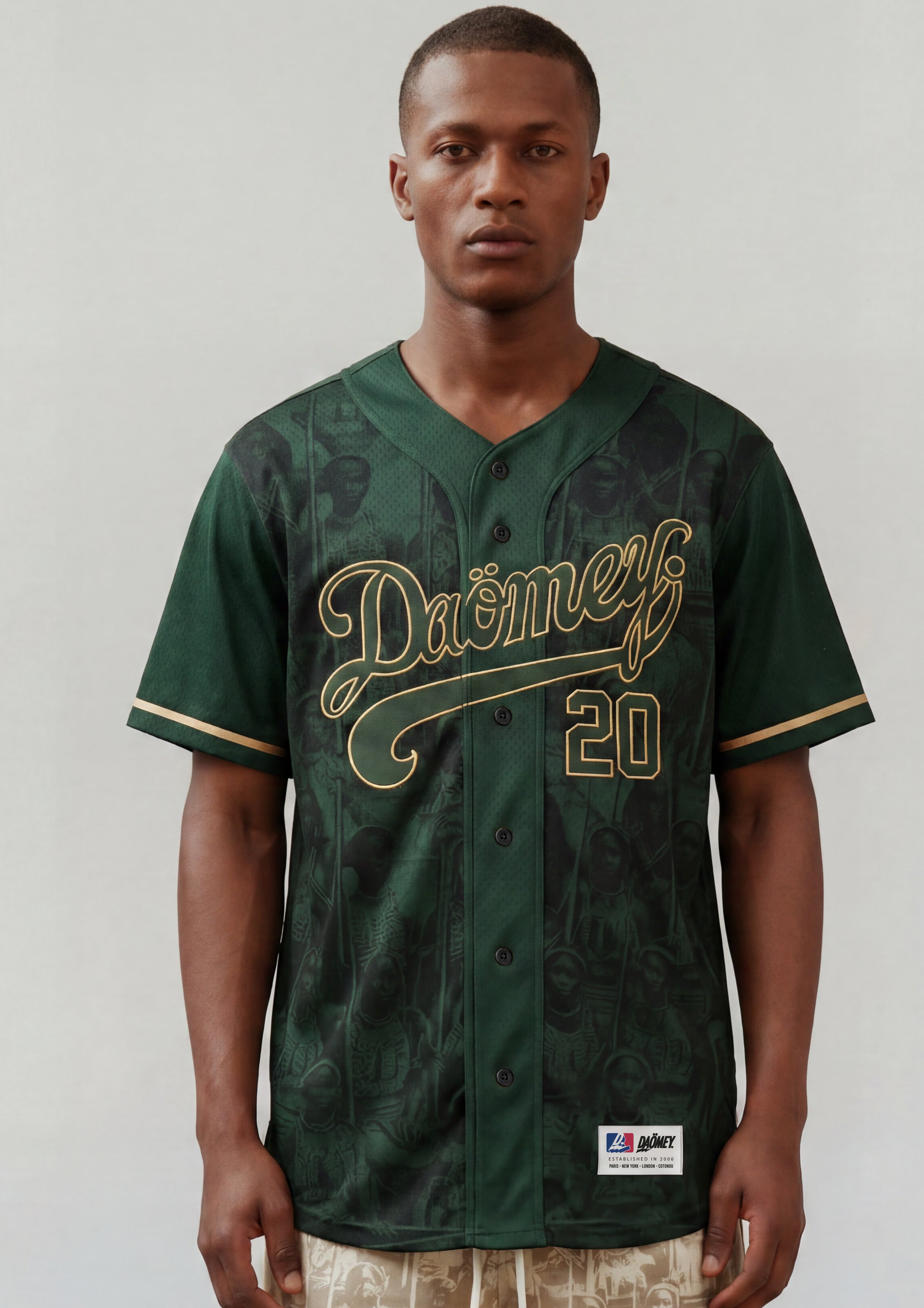 Pré-Commande Jersey Warriors | Maillot Baseball Sportswear - DAÖMEY 