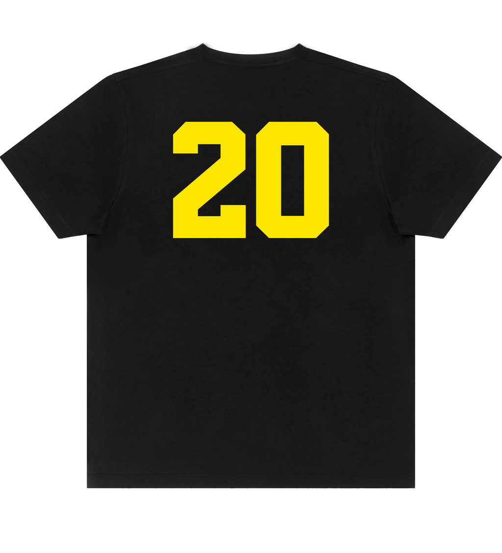 T-shirt Noir King Of The Pitch DAÖMEY | T-shirt  Streetwear - DAÖMEY 