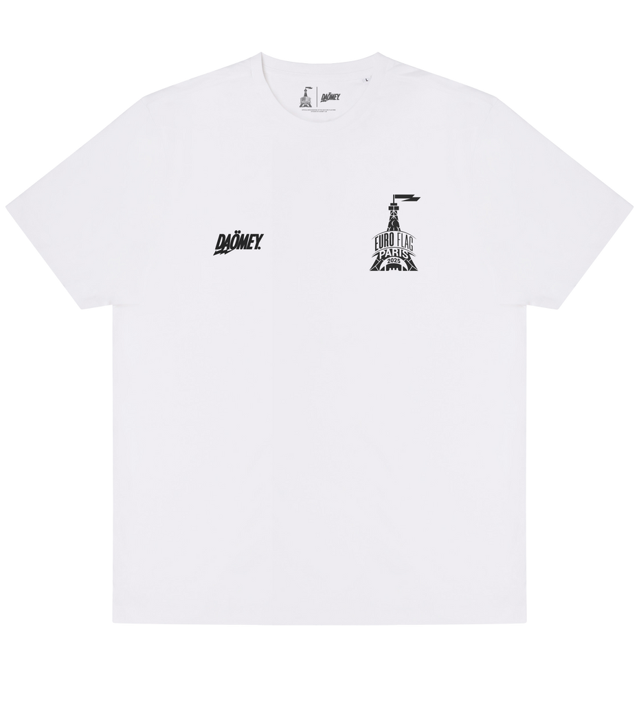 Tee-shirt EuroFlag Paris 2025 – Édition Limitée by Daömey - DAÖMEY 